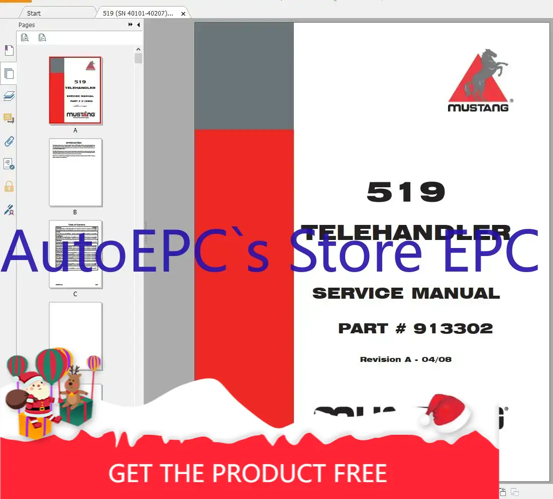 Heavy Equipment Service - AutoEPC Mustang Maquinaria Equipo Pesado 4,14