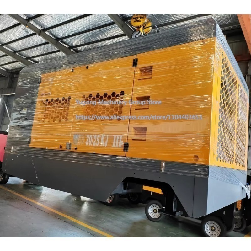 Heavy Equipment Mining - Compresor de Aire de Tornillo Rotativo