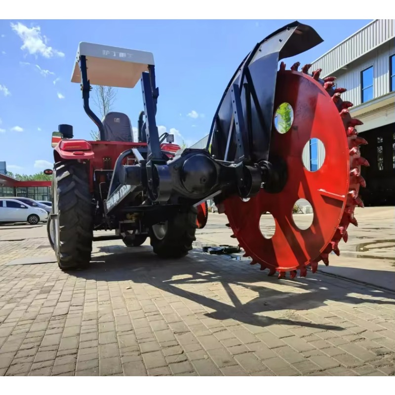 Heavy Equipment Trencher - Zanjadora de Discos Accionada por Toma