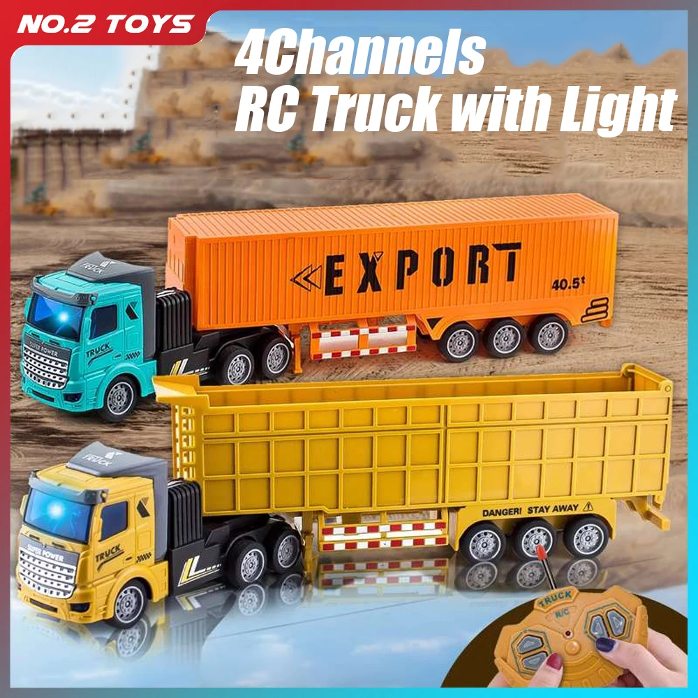 Camión contenedor de juguete R - Heavy Equipment Vehicles reseña y precio