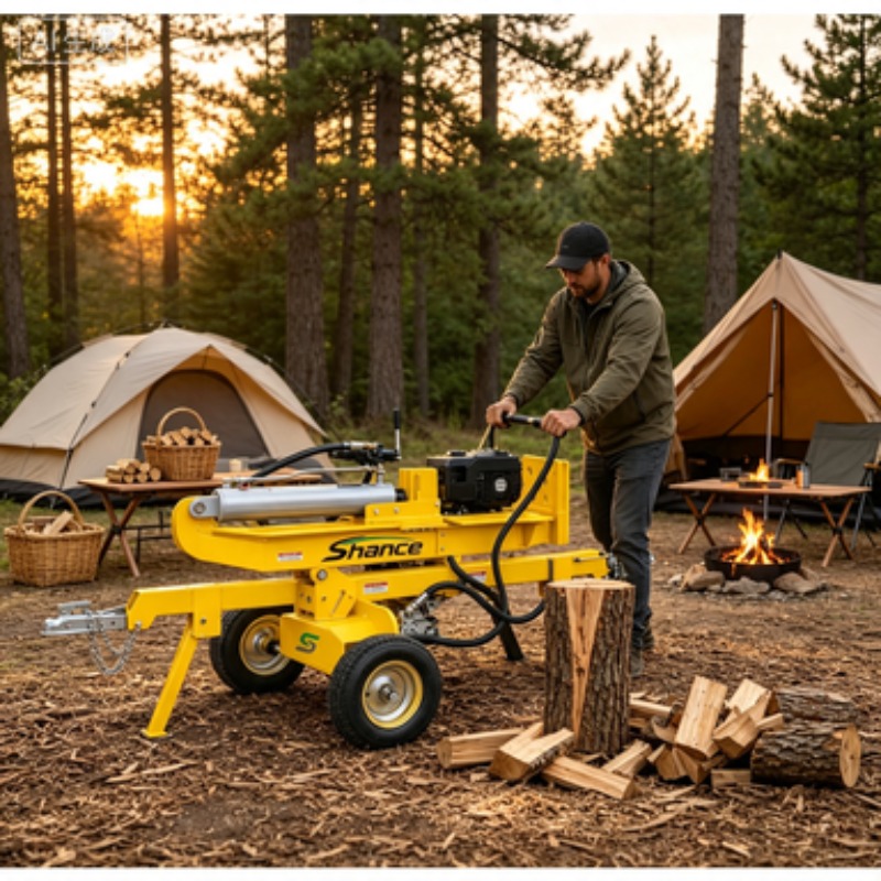 Trituradora de Leña Eléctrica  - Heavy Equipment Processor reseña y precio