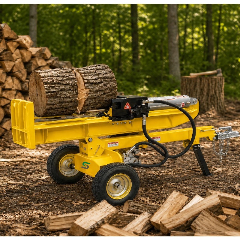 Trituradora de Leña Eléctrica  - Heavy Equipment Processor reseña y precio