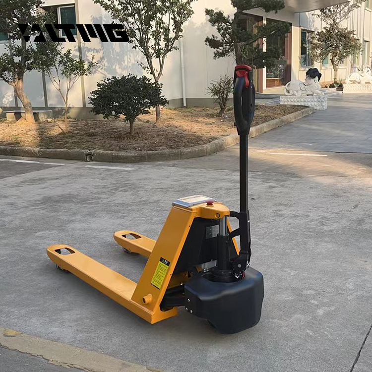 Transpaleta Semieléctrica en V - Electric Pallet Jack reseña y precio