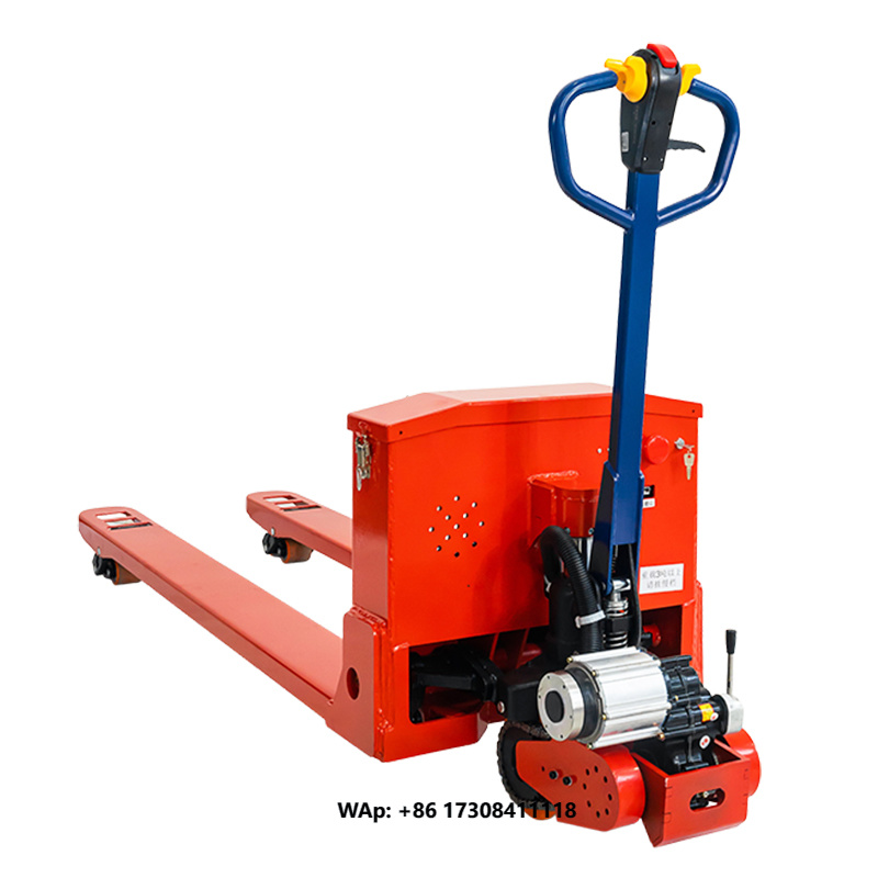 Transpaleta Semieléctrica de 1 - Electric Pallet Jack reseña y precio