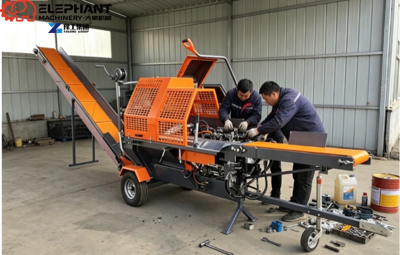 Procesador de leña 45T con div - Heavy Equipment Processor reseña y precio