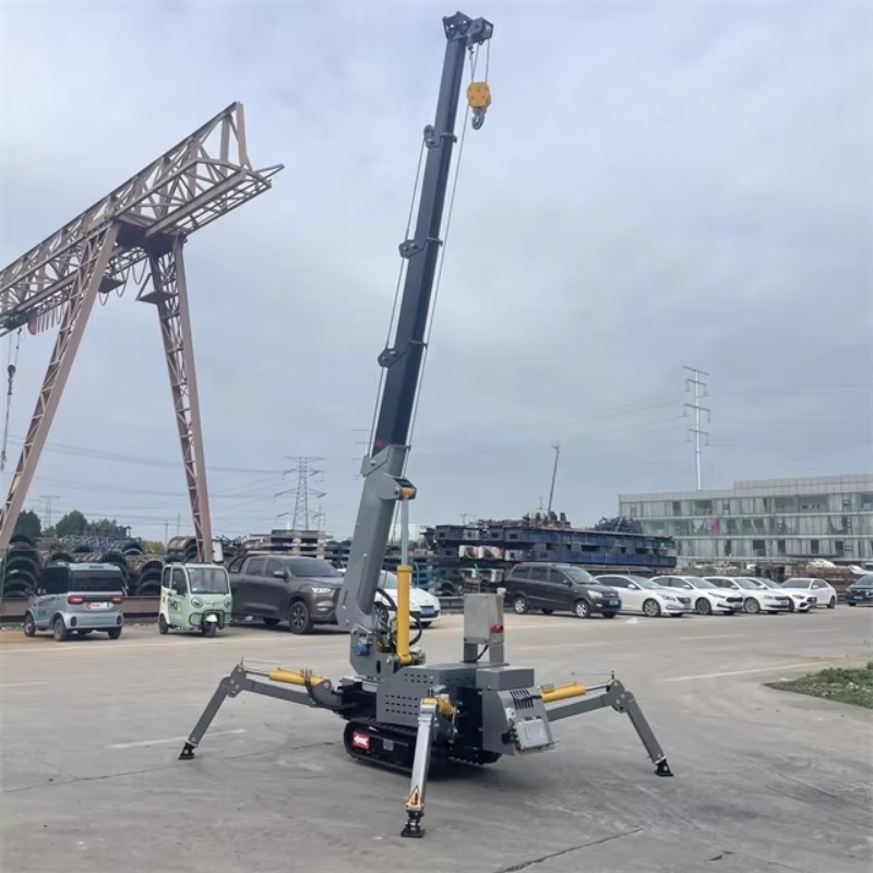 Mini Grúa Araña Compacta, Hidr - Heavy Equipment Lift reseña y precio