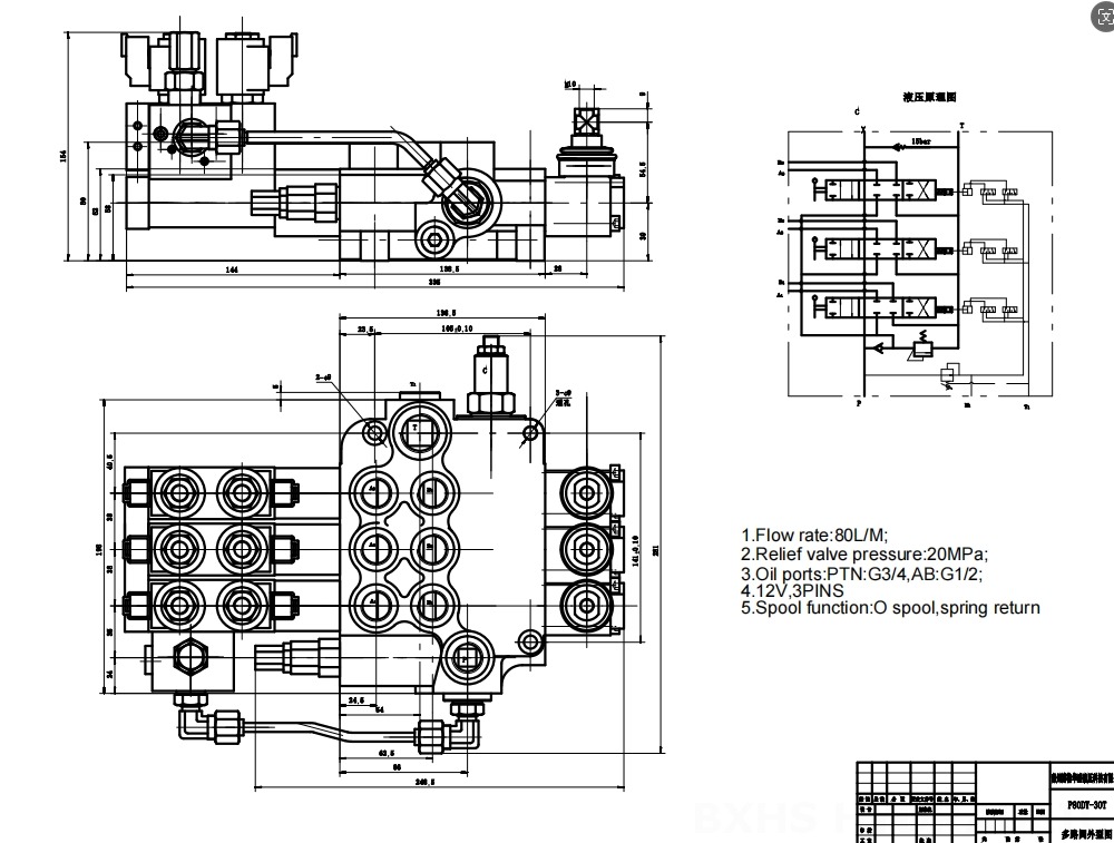 Válvula Direccional Hidráulica - Heavy Equipment Distributors reseña y precio