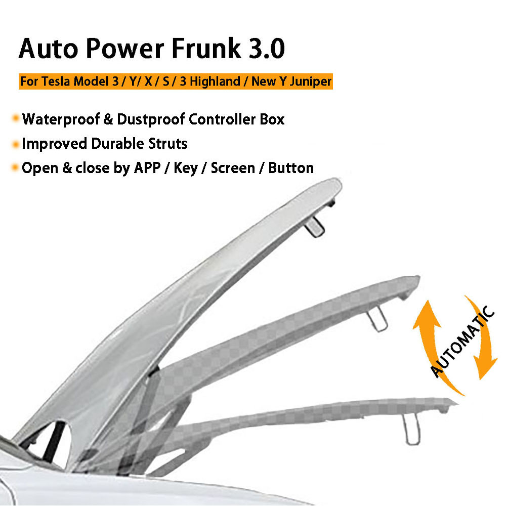 Auto Power Frunk 3.0 para Tesl - Heavy Equipment Lift reseña y precio