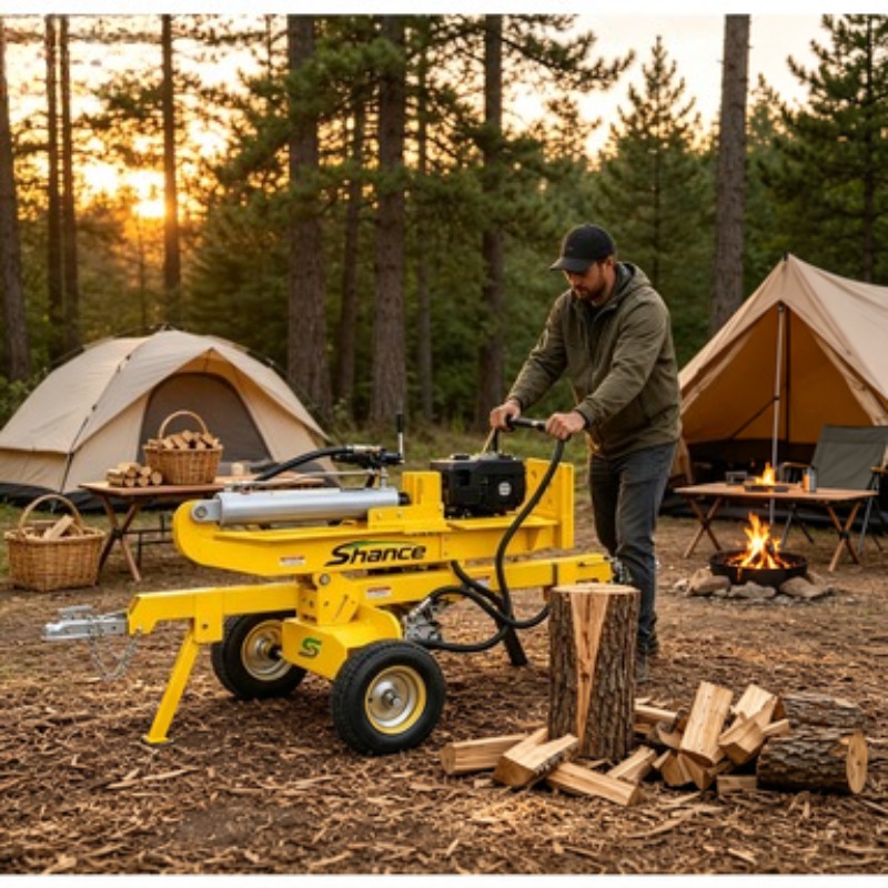 Trituradora de Leña Eléctrica  - Heavy Equipment Processor reseña y precio