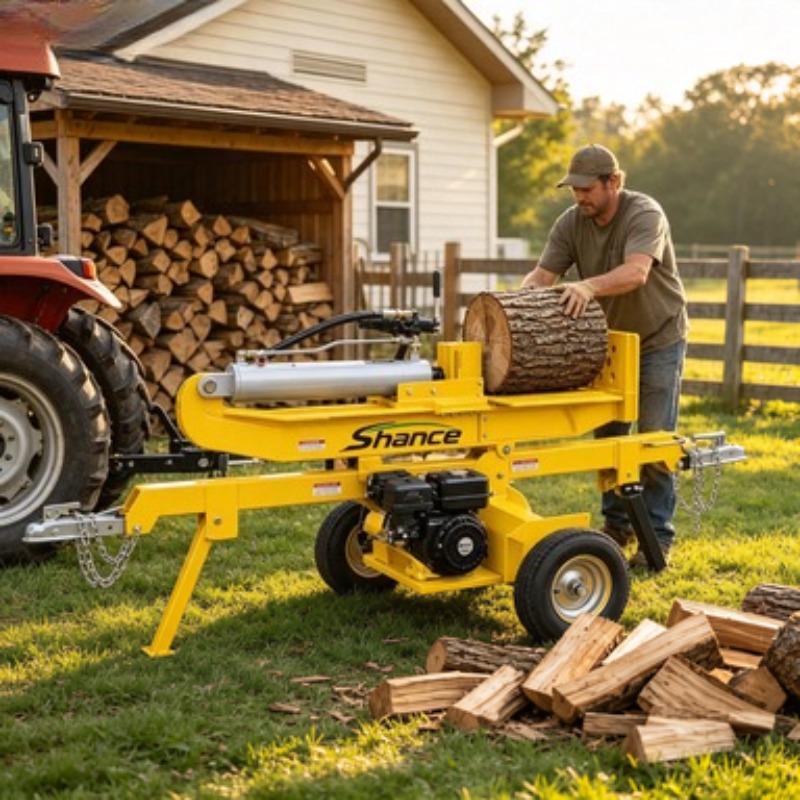 Trituradora de Leña Eléctrica  - Heavy Equipment Processor reseña y precio