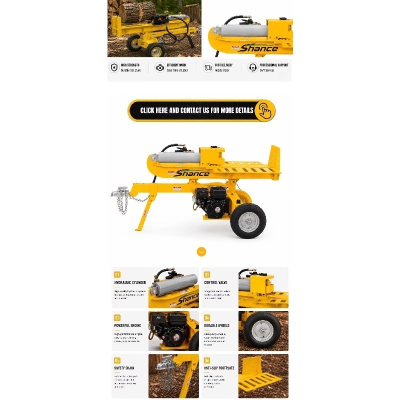 Trituradora de Leña Eléctrica  - Heavy Equipment Processor reseña y precio
