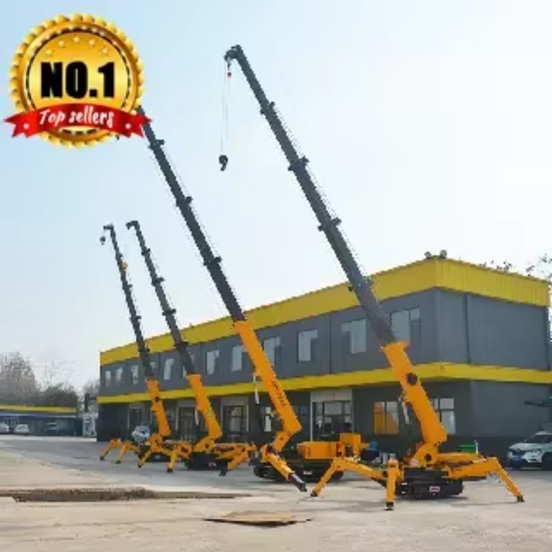 Grúa Araña Hidráulica de 8T, M - Heavy Equipment Lift reseña y precio